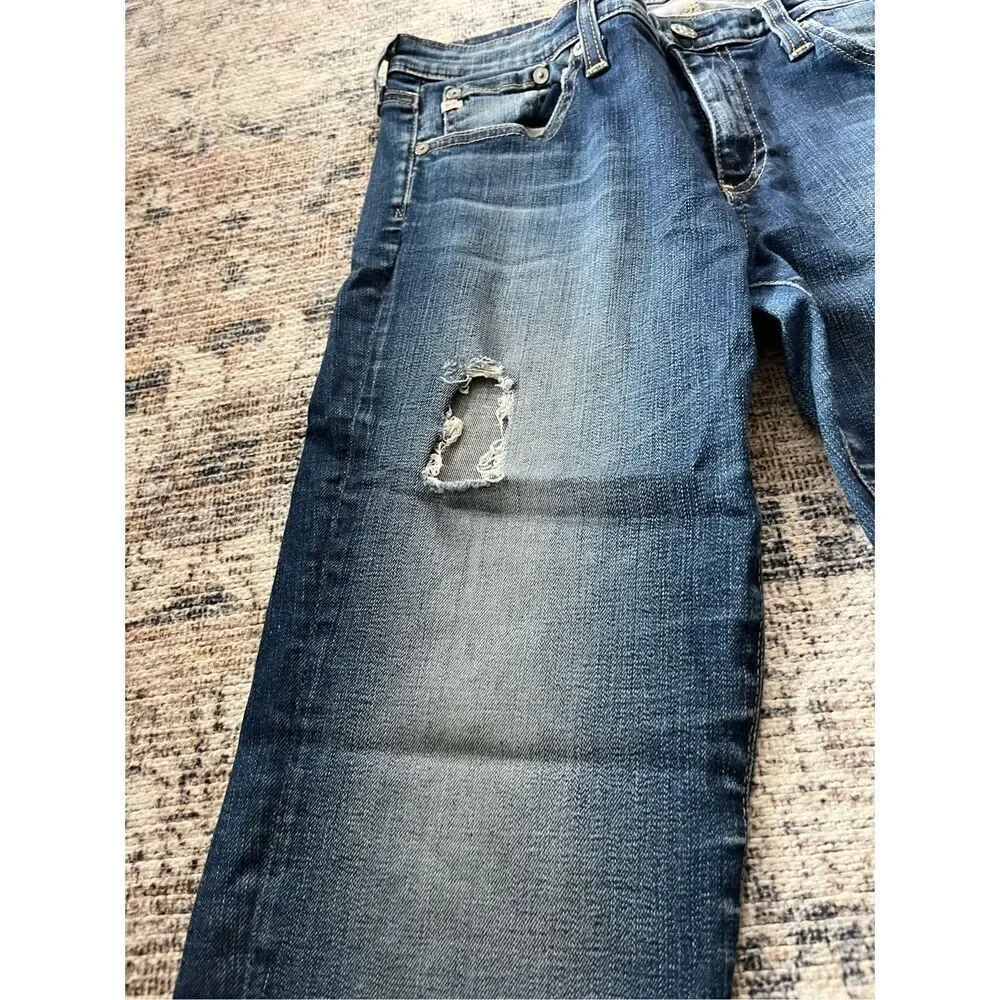 AG The Stilt Roll-Up Cigarette Roll-Up Jeans